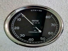 SMITH TACHOMETER 80 MM FITMENT M12x1 THREAD REPLICA 2:1 RATIO (8000 RPM) ANTI CLOCKWISE